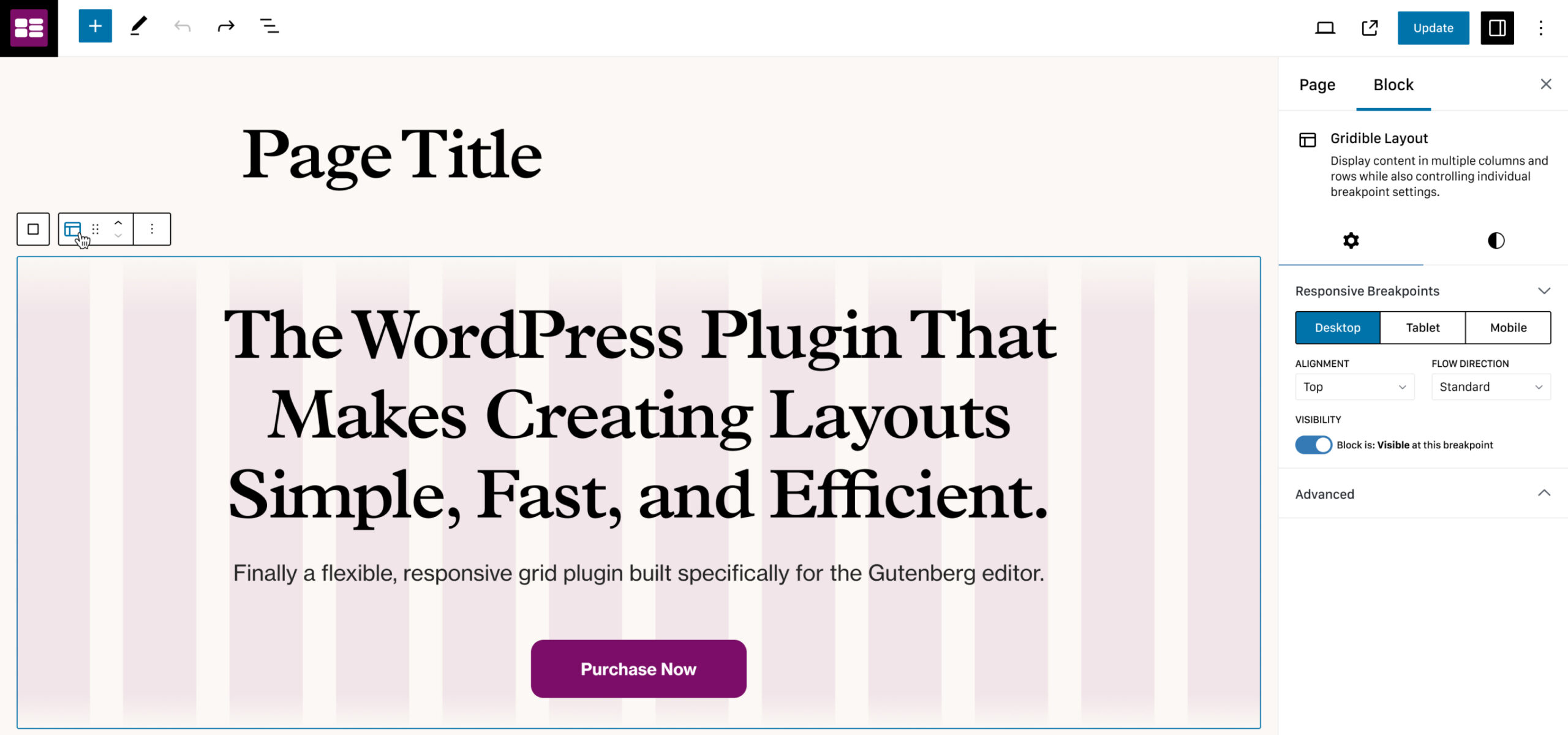 Unveiling Gridible 2.0: A Revolution in Responsive Layout Blocks for WordPress’ Gutenberg Editor